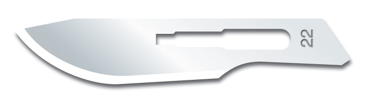 Knivblad Kiato Engångs Kolstål Steril Nr22 / 100