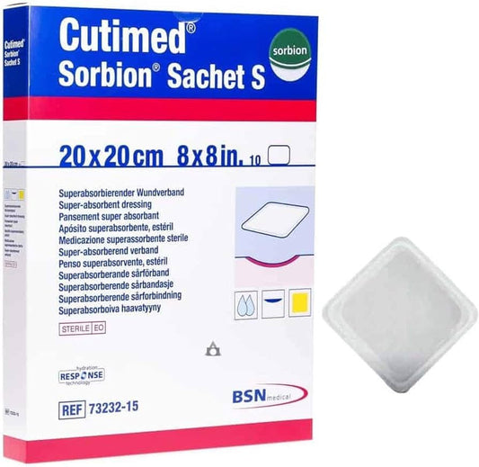 Cutimed Sorbion Sachet S 20 x 20cm / 10