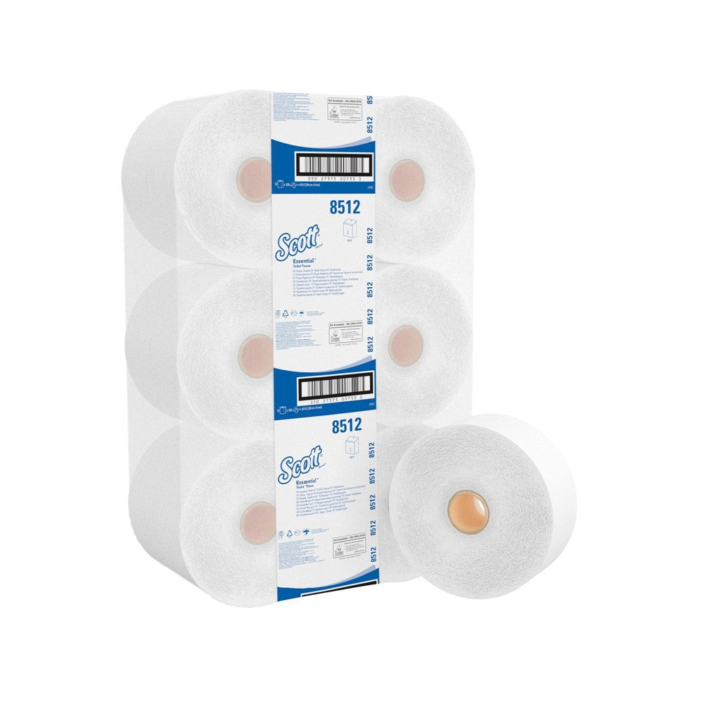 Toalettpapper Maxi Jumbo Scott Performance 2-lagers / 12