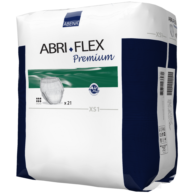 Inkontinensskydd Abri-Flex Stl.XS1 45-70cm 1351ml / 21