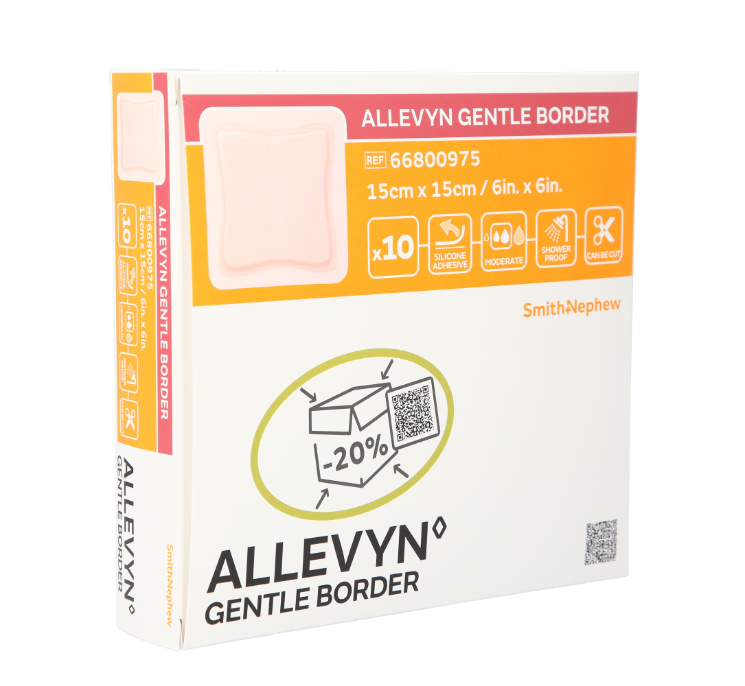 Allevyn Gentle Border 15 x 15cm / 10