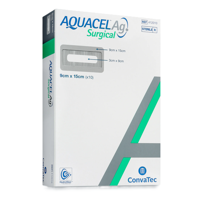 Aquacel Kirurgisk 9 x 15 cm / 10