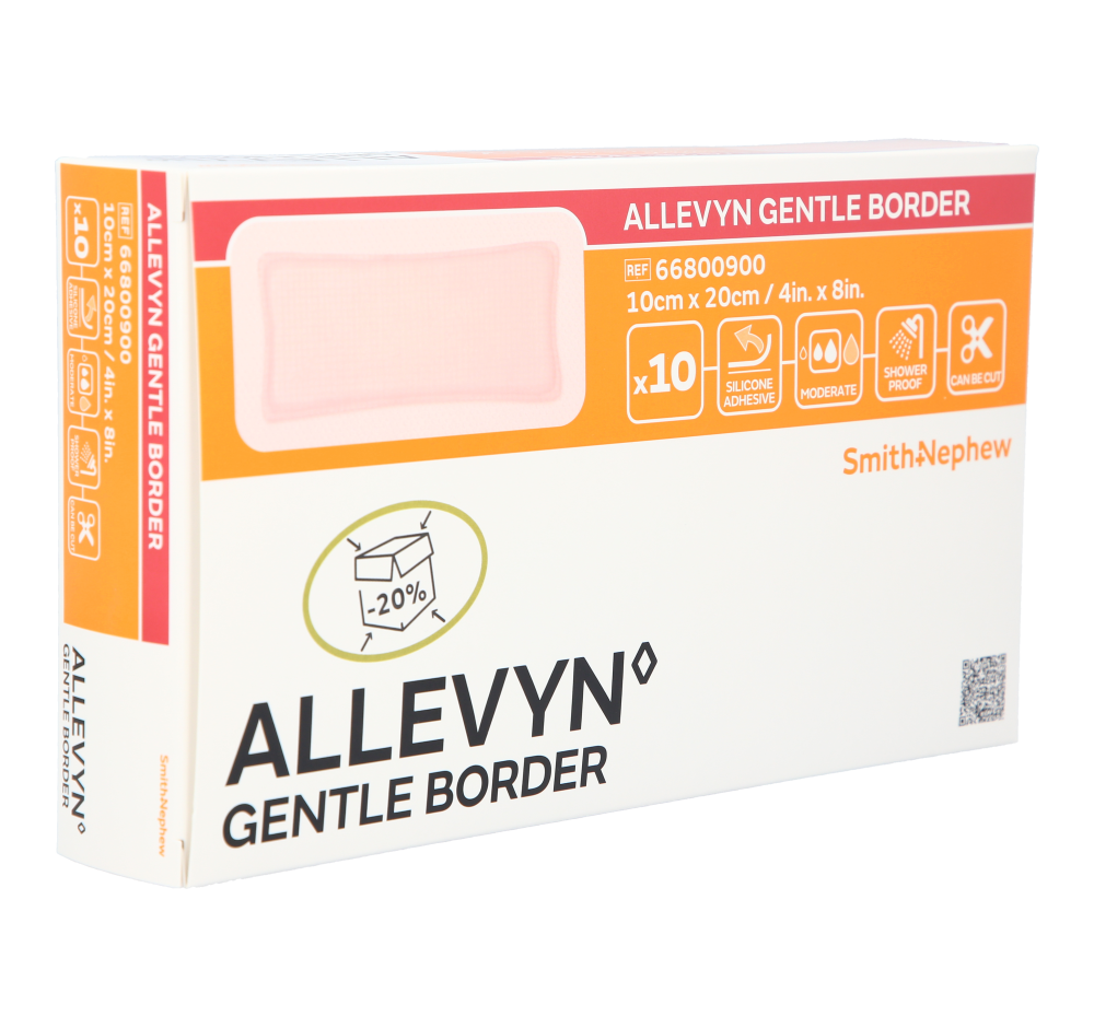 Allevyn Gentle Border 10 x 20cm / 10