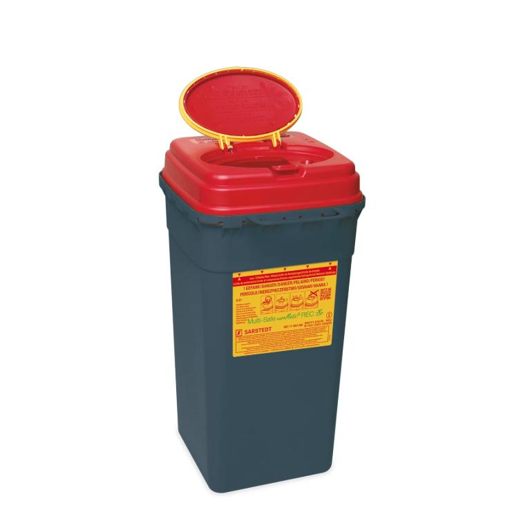 Riskavfallsburk Multi-Safe euroMatic 6,0L