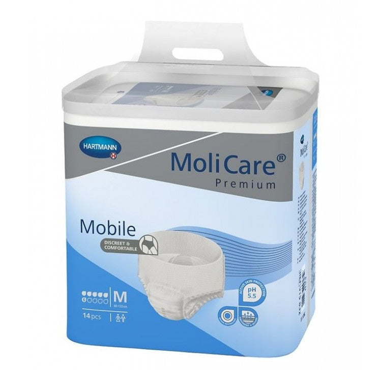 Inkontinensskydd MoliCare Premium Mobile 6 droppar XS / 14