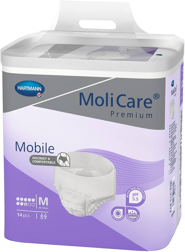 Inkontinensskydd MoliCare Premium Mobile 8 droppar M / 14