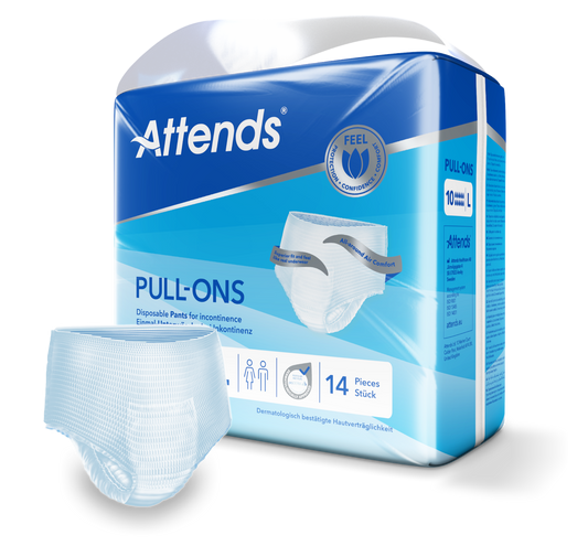 Inkontinensskydd Attends Pull-Ons 10 L / 14