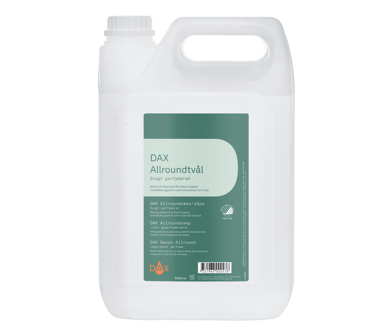 DAX Allroundtvål parfymerad 5000ml