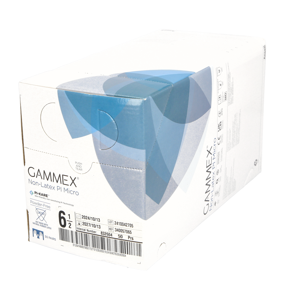 Op-Handske Gammex Non-Latex PI Micro Storlek 6,5 / 50
