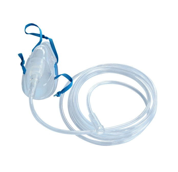 Syrgasmask med nackband och näsklämma Barn