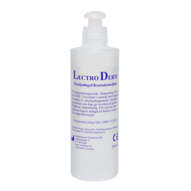 Ultraljudsgel Lectro Derm Ofärgad 260ml