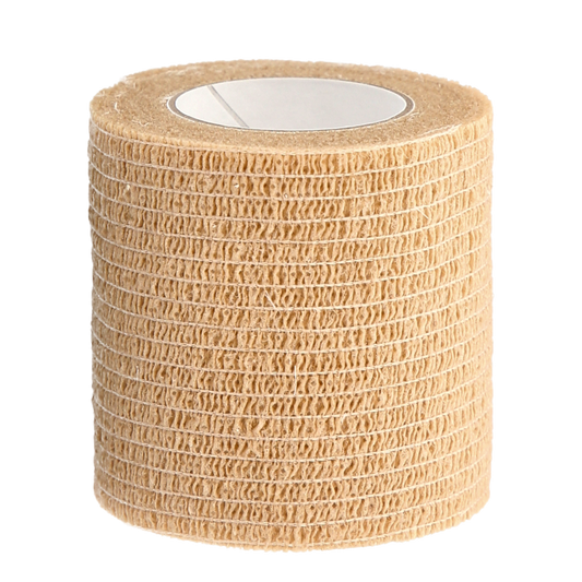 Bluebird Kohesive Självhäftande Linda Brun 5cm x 4,5m / 34