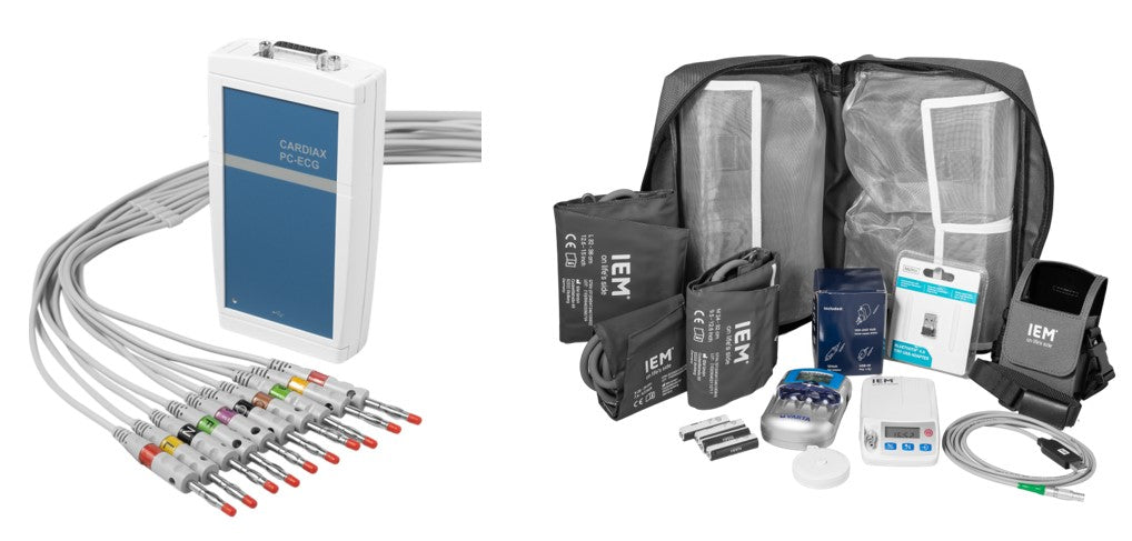 Spirare Startpaket EKG med tolkning + 24h ABPM Blodtrycksmätare