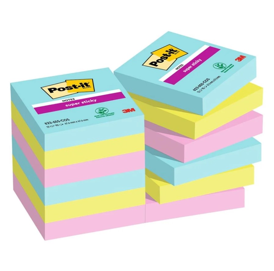 POST-IT Super Sticky Cosmic 48 x 48mm / 12