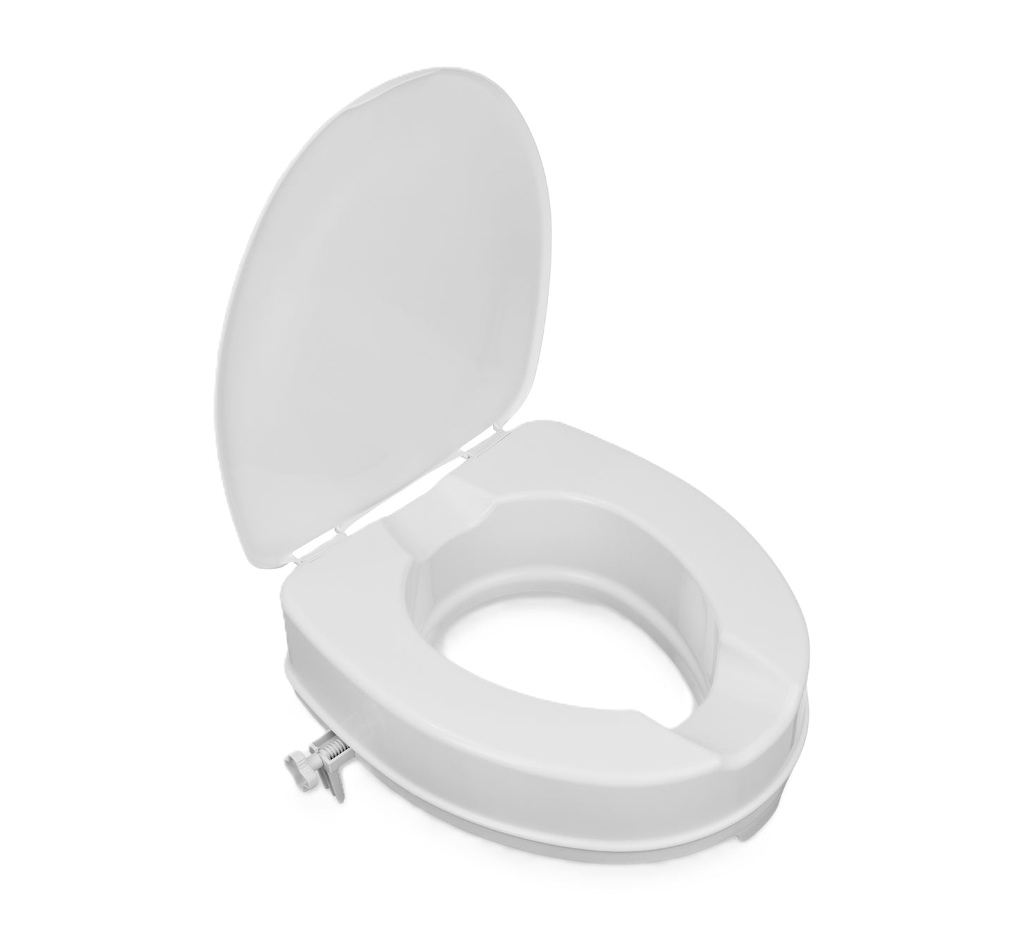 Toalettsete med lokk opptil 250 kg