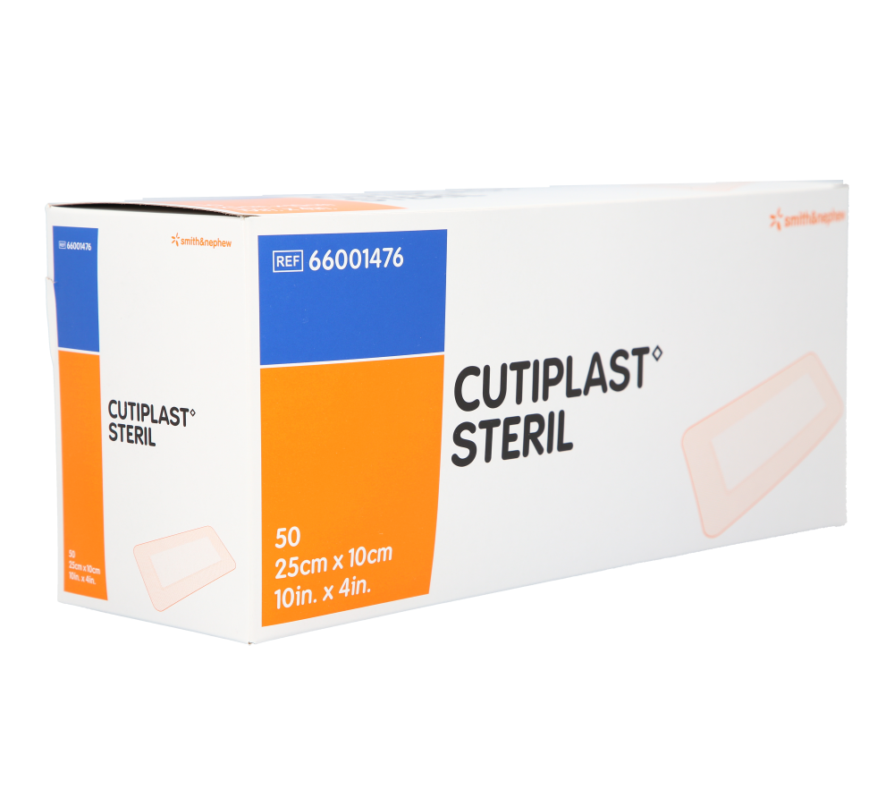 Cutiplast Non-woven Förband 10 x 25cm / 50