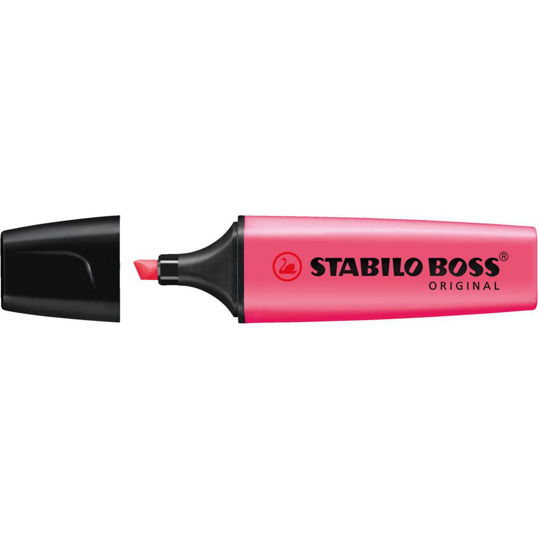 Överstrykningspenna Stabilio Boss Rosa