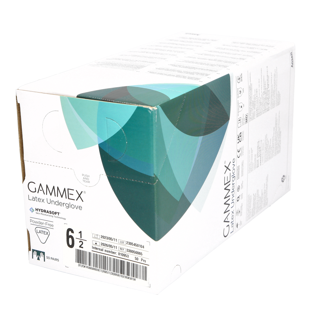 Op-Handske Gammex Latex Underglove Storlek 6,5 / 50
