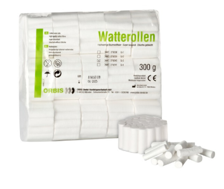 Bomullsrullar Orbis Ø12mm Vikt 300g / 450