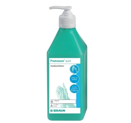 Handdesinfektion Promanum Pure 600ml med pump