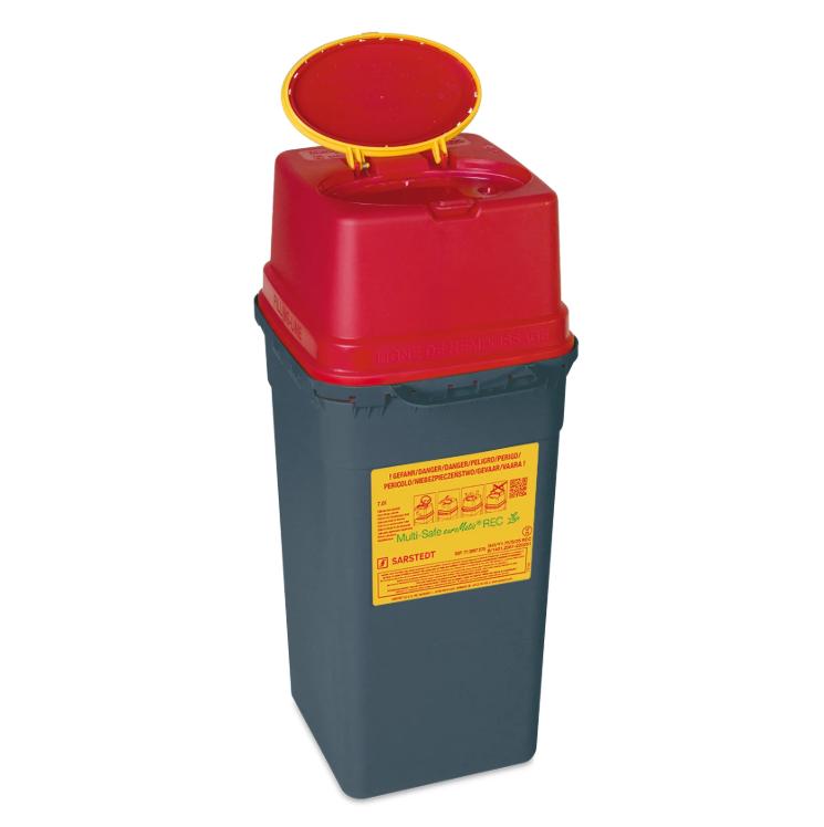 Riskavfallsburk Multi-Safe euroMatic 7,0L