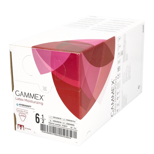 Op-Handske Gammex Latex Moisturizing Storlek 6,5 / 50