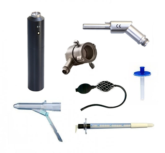 Rekto Proktoskop kit med Ljushandtag LED 3W