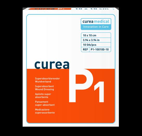 Curea P1 ABS Förband Superabsorberande 10 x 10cm / 10