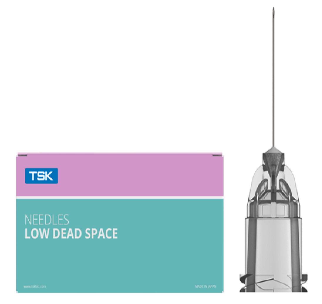 Kanyl Injektion TSK LDS Hub 33G 0,24 x 9mm / 100