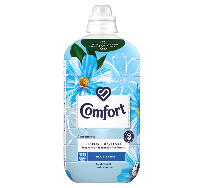 Sköljmedel Comfort Blue Skies Koncentrat 1650ml