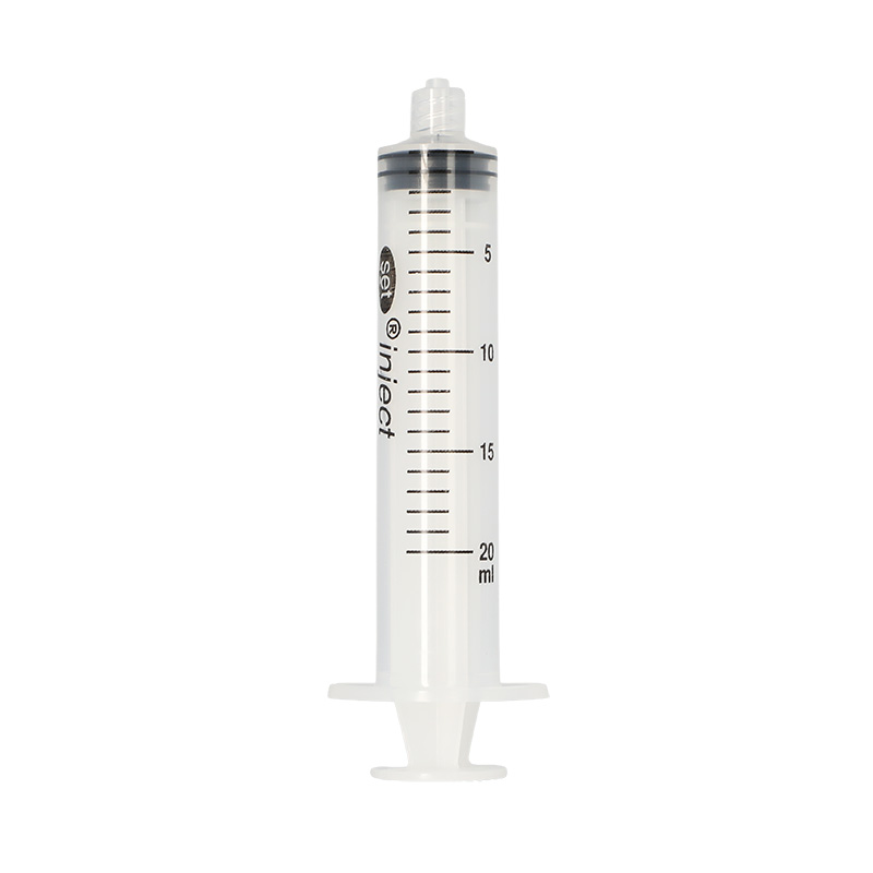 Spruta 3-komp Bluebird Set Luer-Lock/Centrerad 20ml / 100