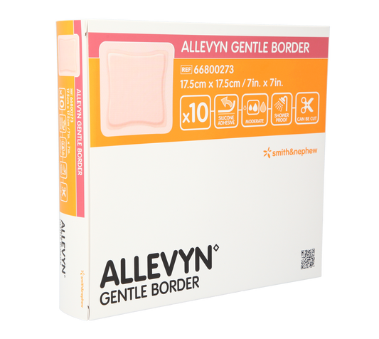 Allevyn Gentle Border 17,5 x 17,5cm / 10