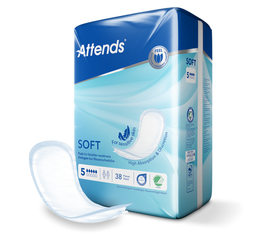 Inkontinensskydd Attends Soft 5 / 38