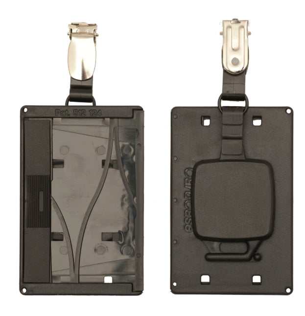 Korthållare med inbyggd jojo Svart Höger