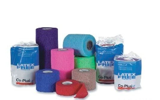 Co-Plus Självhäftande Binda LF Blandade Färger 5cm x 4,5m / 36