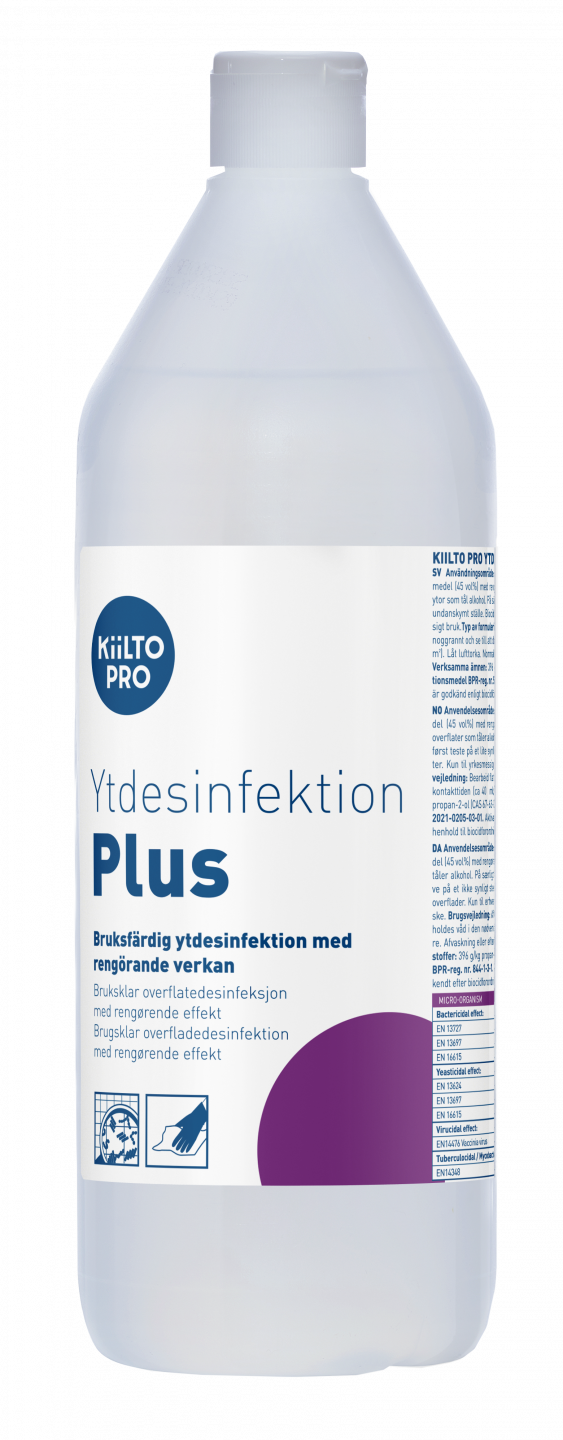 Ytdesinfektion Dax Kiilto Pro Plus 1L