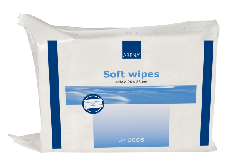 Tvättlapp Airlaid 1-lager Plan 20 x 26cm / 125