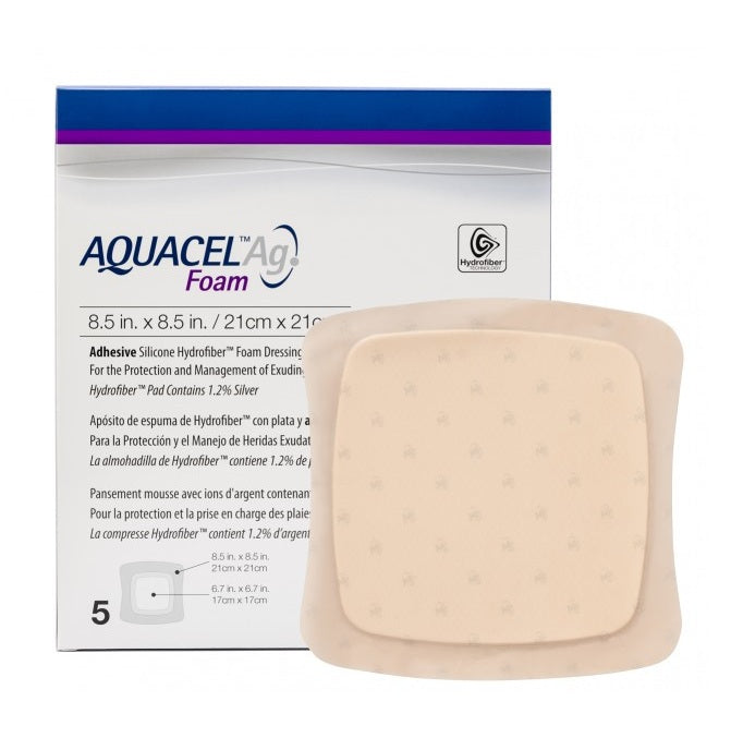 Aquacel AG Foam Vidhäftande 21 x 21cm / 5