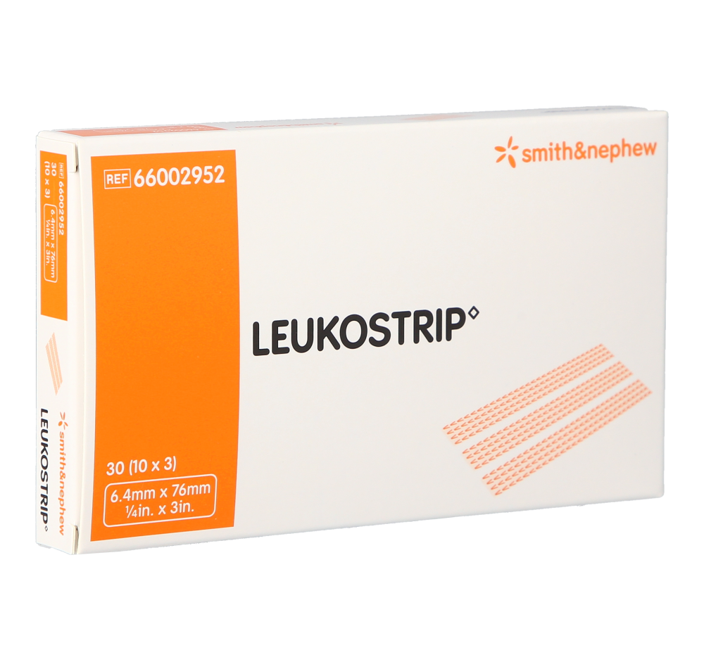 Leukostrip Suturtejp 6,4 x 76mm / 30