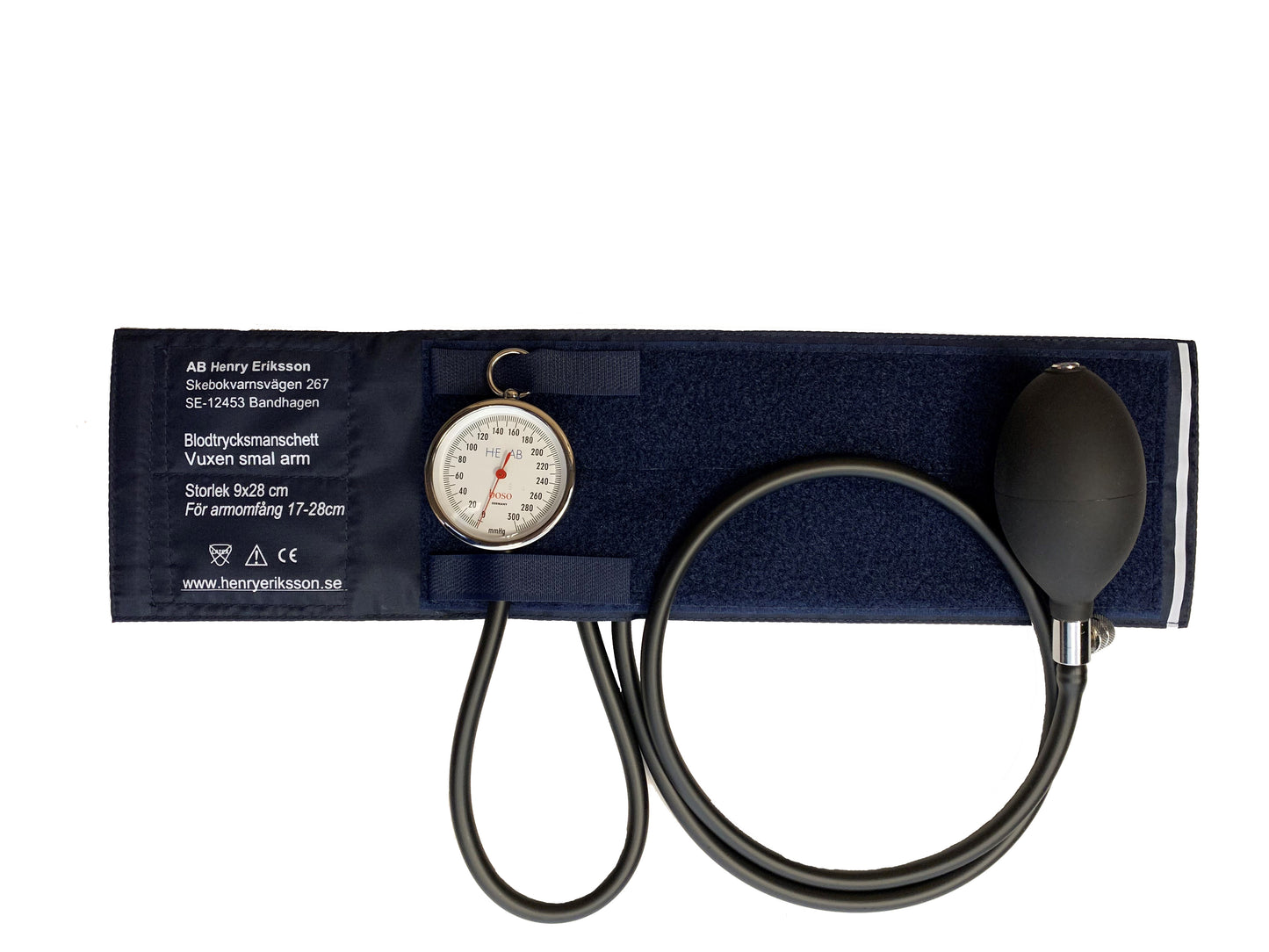 Blodtrycksmätare med Dosmanometer 2-slang 9 x 28cm