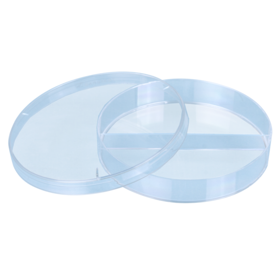 Petriskål 92 x 16mm 2-delad Ventilerad Transparent / 480