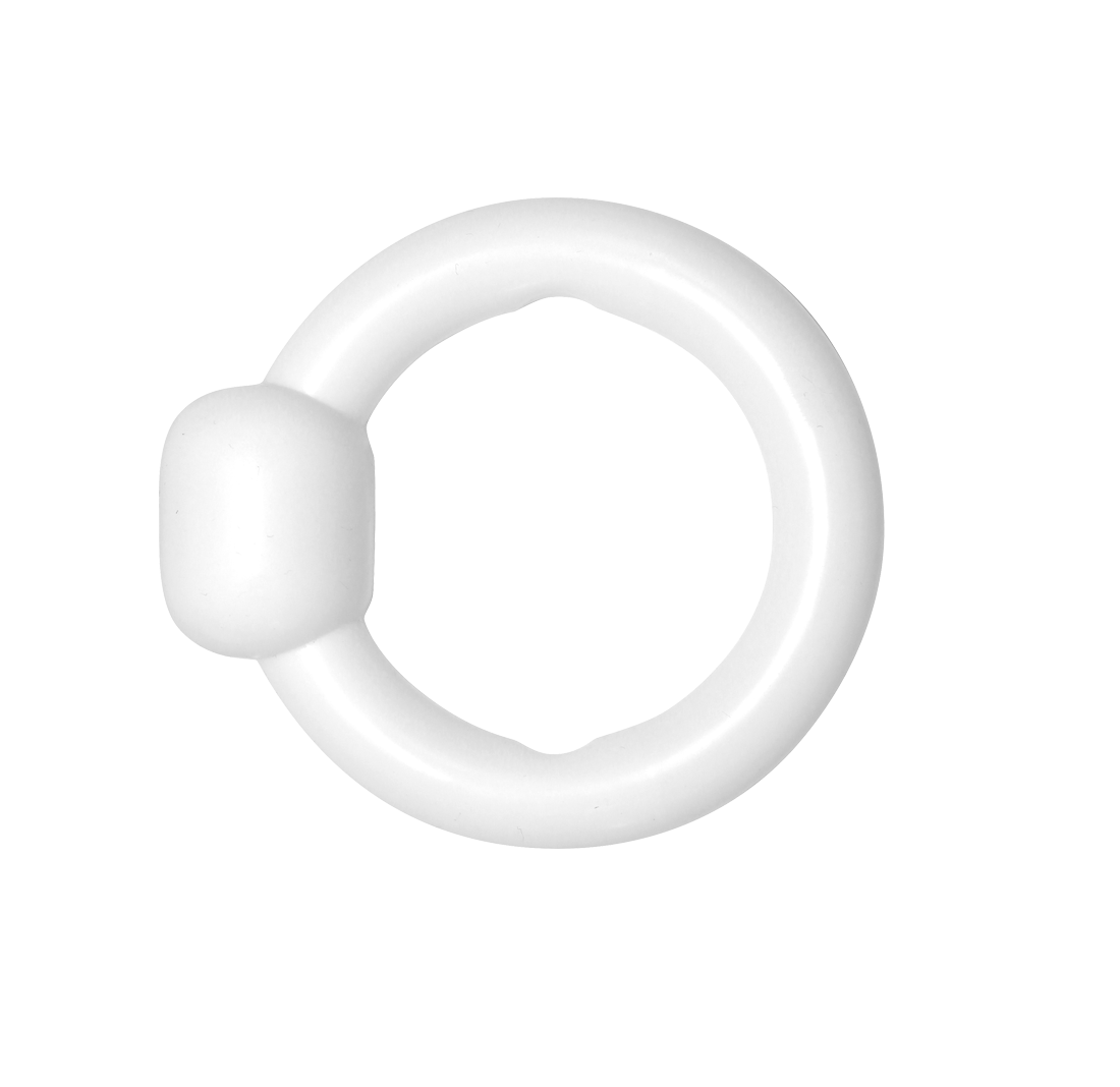 Livmoderring Silikon med Knob 49mm