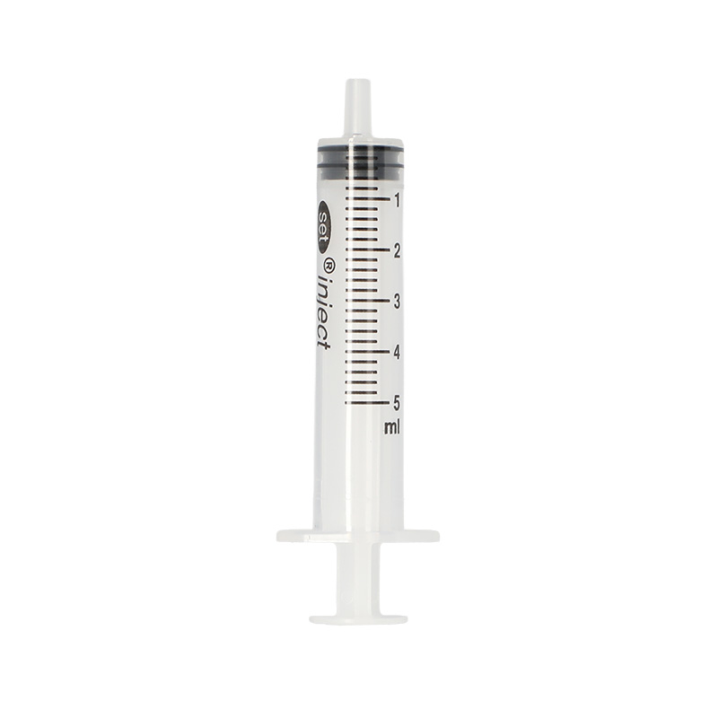 Spruta 3-komp Bluebird Set Luer/Excentrisk 5ml 0,2ml Gradering / 100