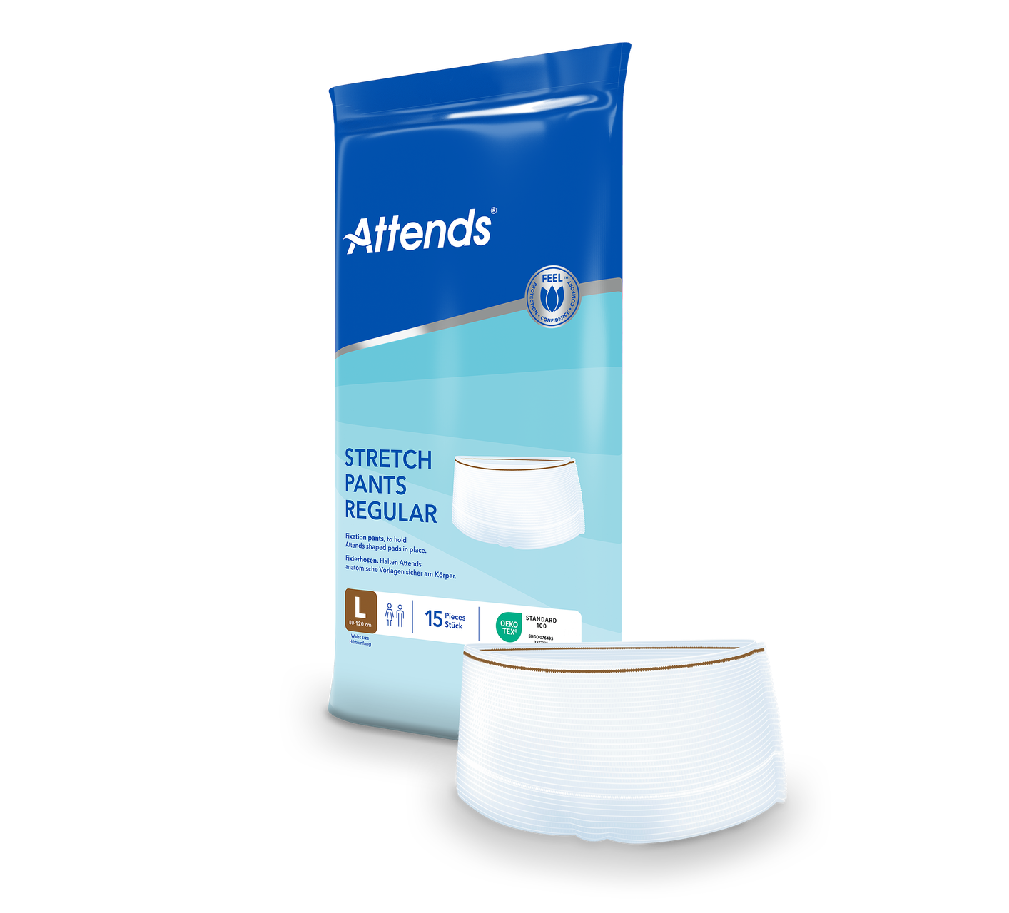 Fixeringsbyxa Attends Stretch Pants Regular L / 15