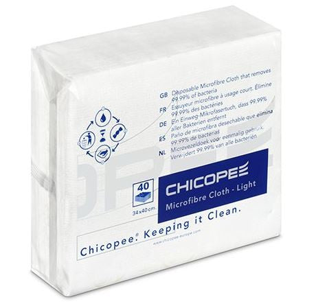 Mikrofiberduk Light Vit Q-folded 34 x 40cm / 40