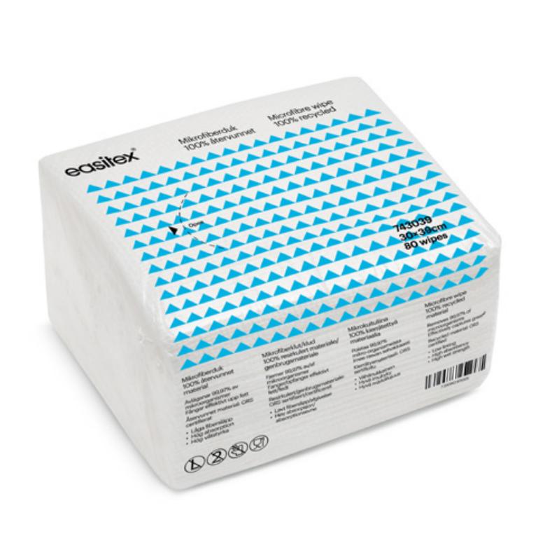 Easitex Mikrofiberduk Vit 30 x 39cm / 80