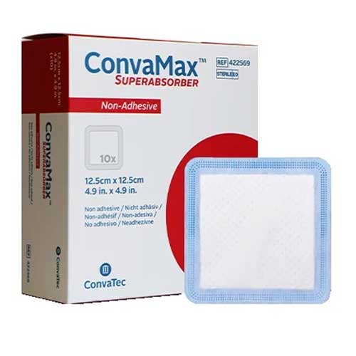 Convamax Superabsorber Ej Vidhäftande Förband 12,5 x 12,5cm / 10