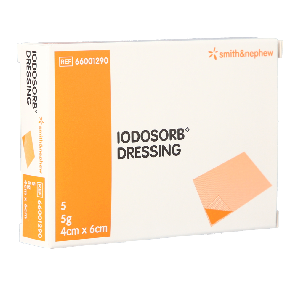 Iodosorb Kompress 6 x 4cm 5g / 5