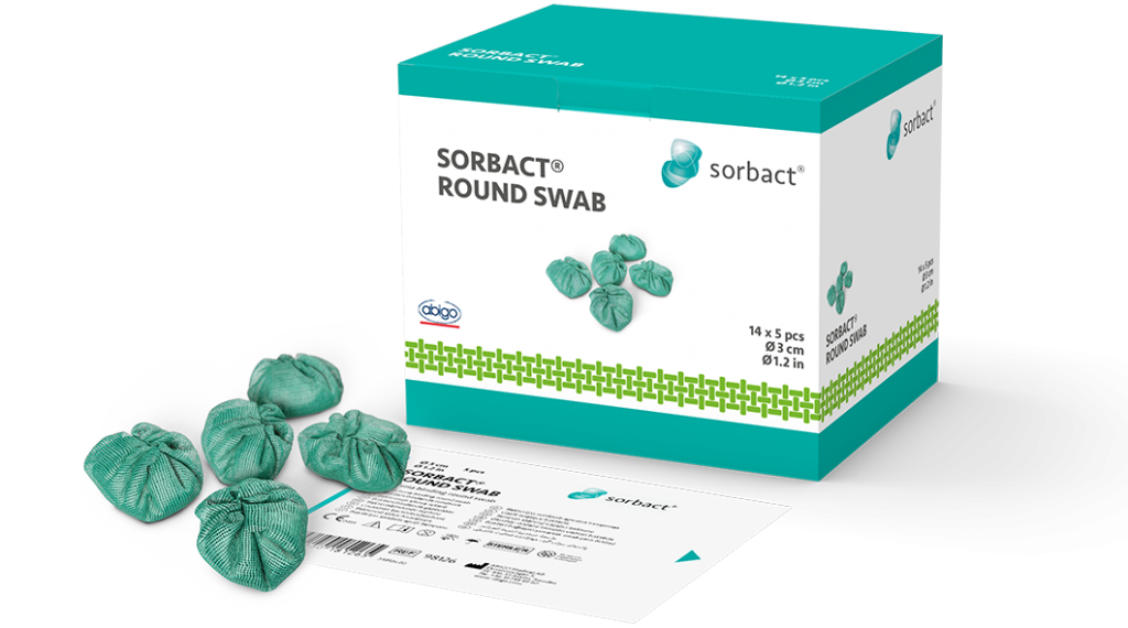 Sorbact Round Swab Ø30mm 14 x 5st / 70