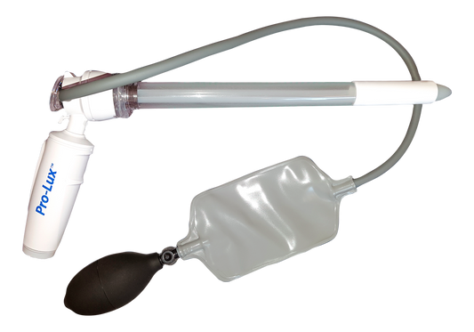 Rektoskoptub Cetro med ljuskälla engångs Rocket